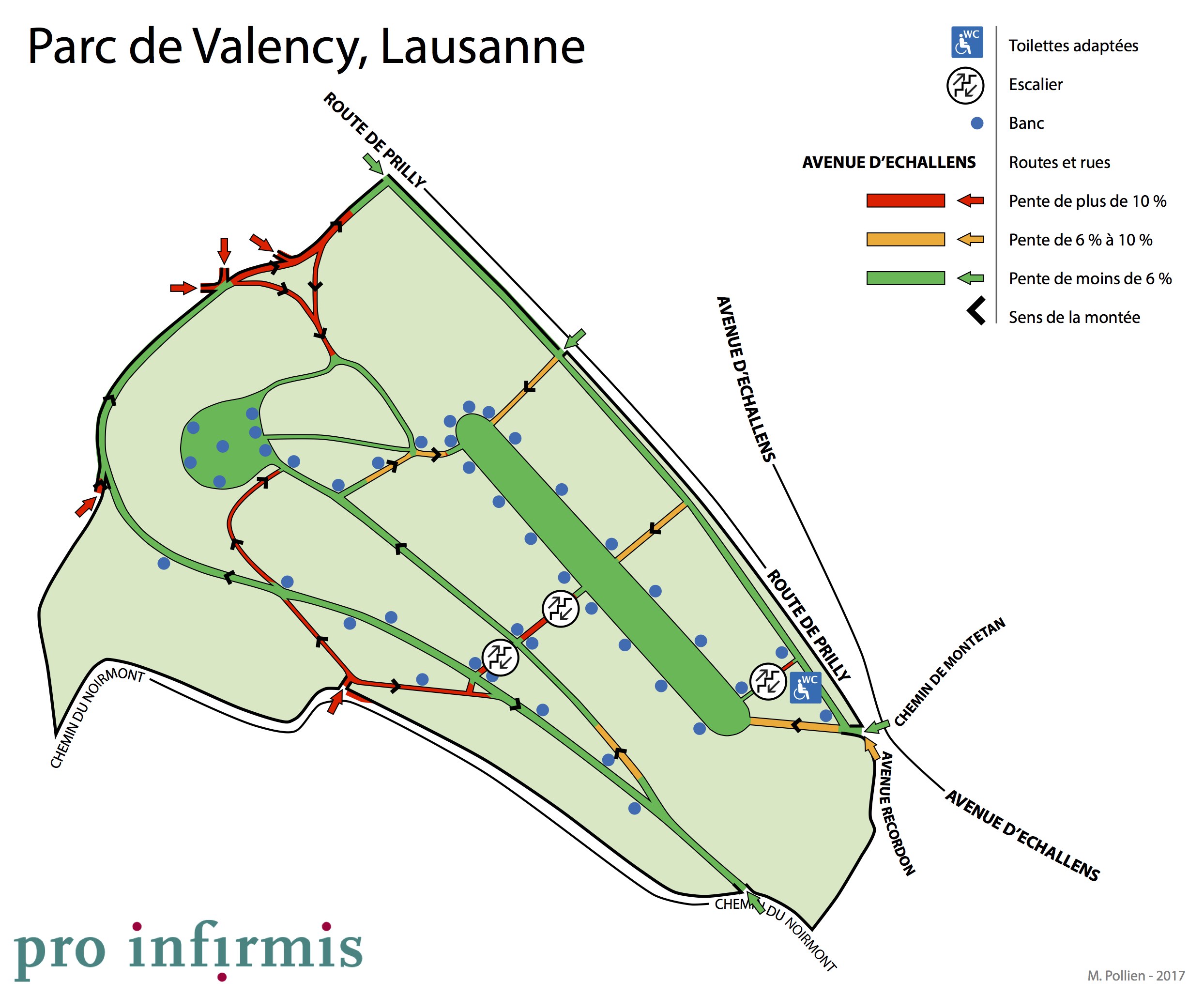 Carte Parc de Valency